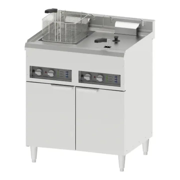 Elektriskais dubultais friteris 2x16L