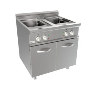 Elektriskais friteris ar 2 tvertnēm 17+17 L LADY 700 L7/FRE2V17