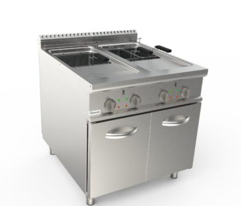Elektriskais friteris ar skapi 17+17 L LADYQ 900 LQ/FRE2V17