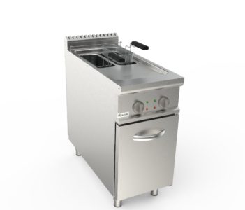 Elektriskais friteris ar skapi 8+8 L LADYQ 900 LQ/FRE2V8