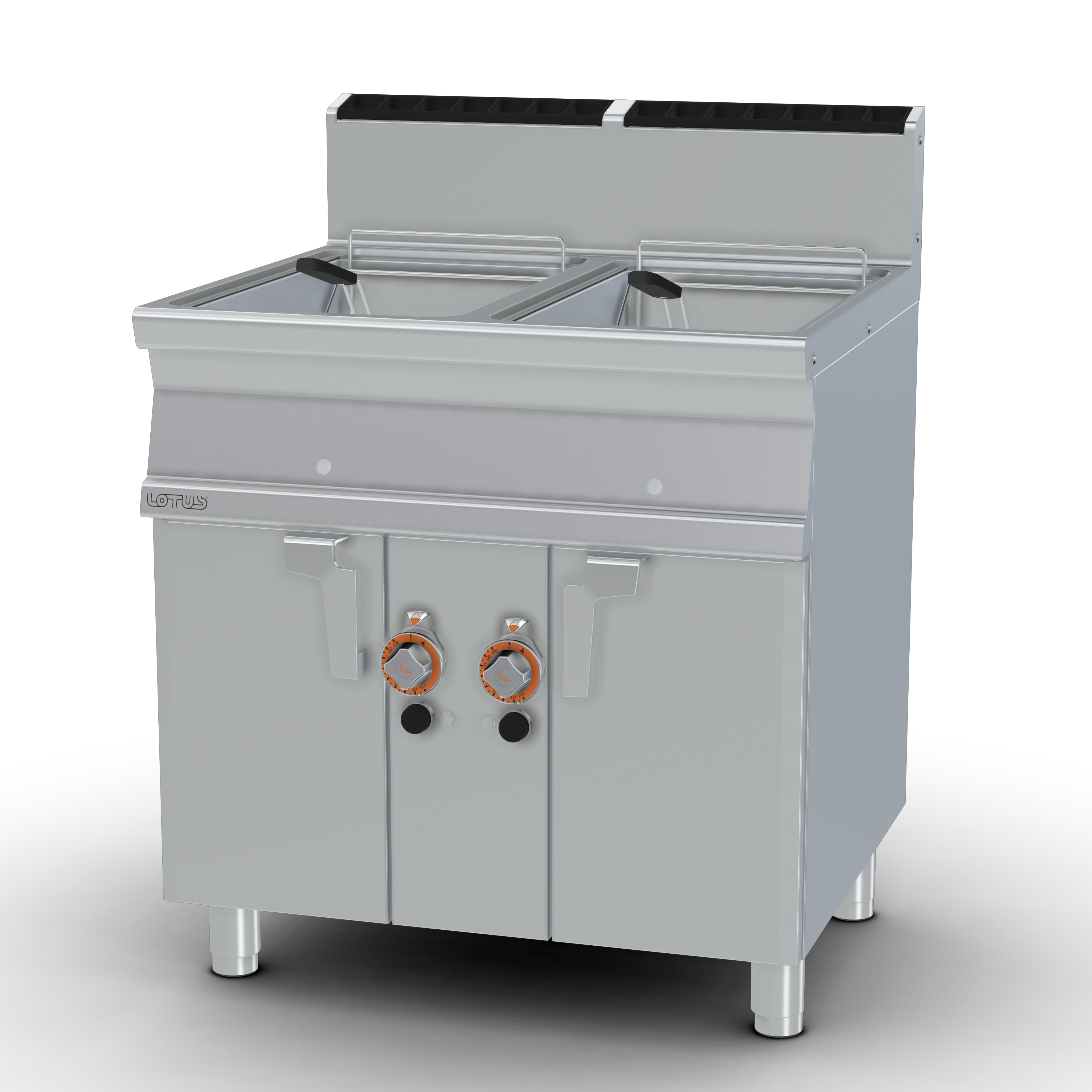Gāzes friteris 18+18 L Mod F2/18-78G
